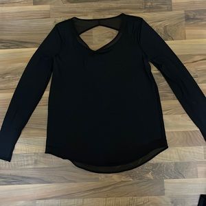 Black Lululemon long sleeve